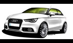 AUDI A1 e-tron Electric Concept car with Range extender