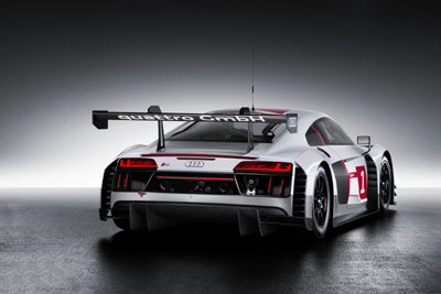 AUDI R8 V10, R8 V10 plus, R8 electric e-tron and motorsport R8 LMS 2015