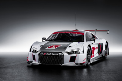 AUDI R8 V10, R8 V10 plus, R8 electric e-tron and motorsport R8 LMS 2015