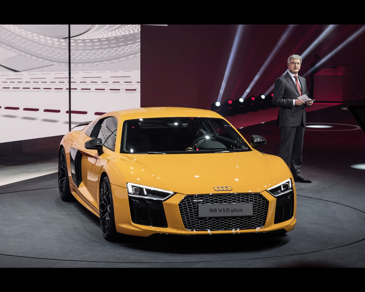 the Audi R8 V10, R8 V10 plus, R8 electric etron and motorsport R8 LMS 