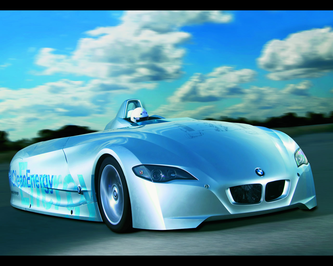 Bmw h2r hydrogen car #4