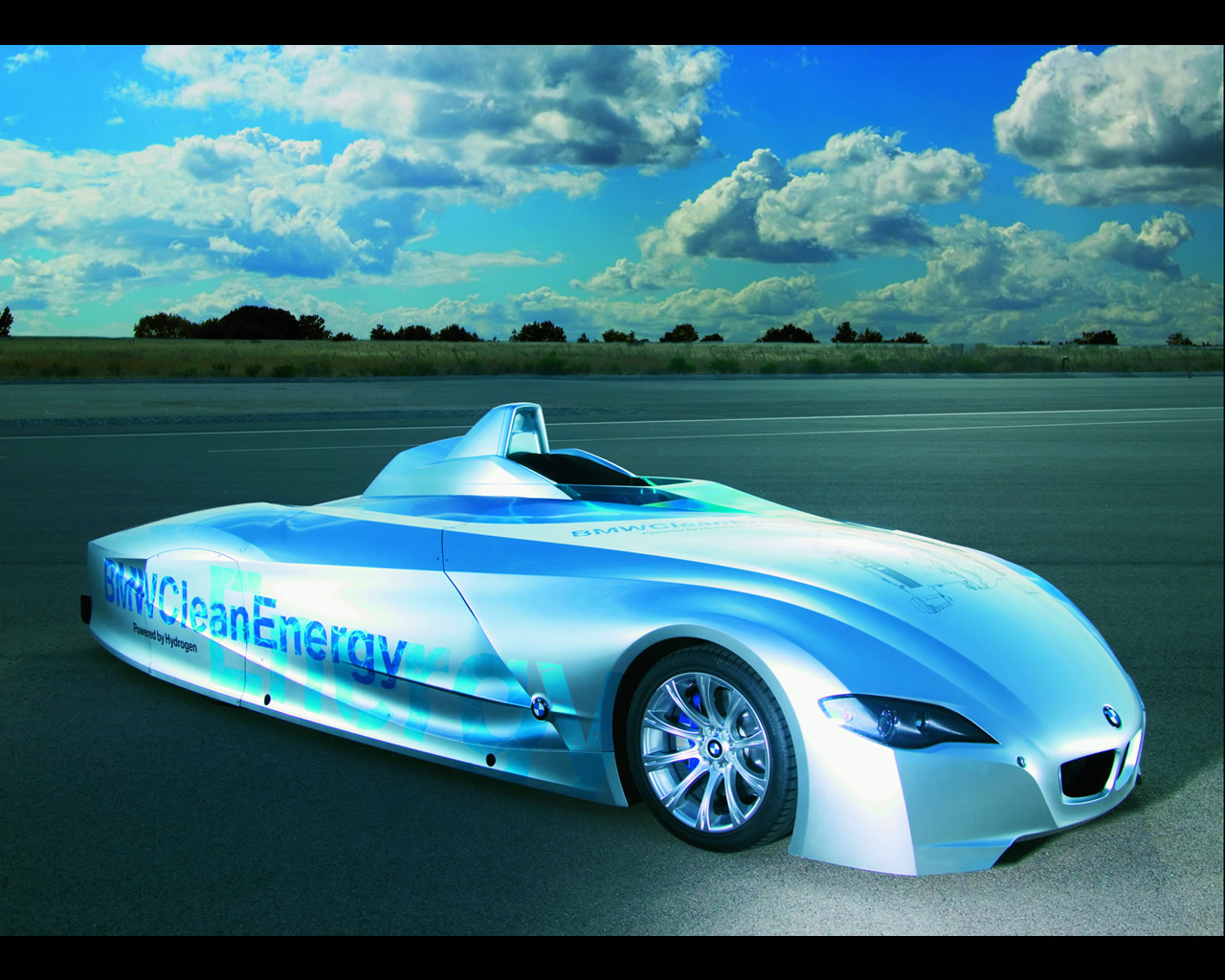 Bmw h2r hydrogen car #5