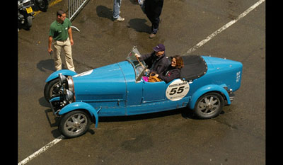 Bugatti Type 43 Grand Sport 1927 with coachwork by Jean Bugatti aerial