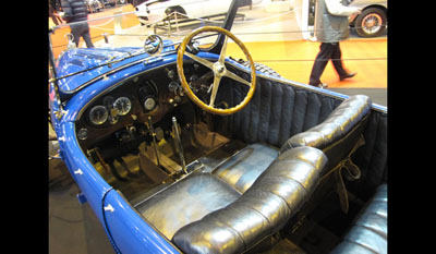 Bugatti Type 43 Grand Sport 1927 with coachwork by Jean Bugatti interior