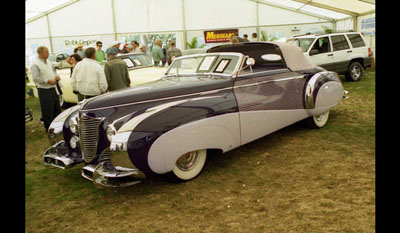 Cadillac Serie 62 Cabriolet Saoutchik 1948 front