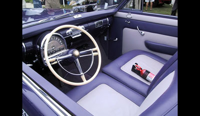 Cadillac Serie 62 Cabriolet Saoutchik 1948  interior