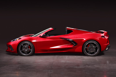 Chevrolet Corvette Stingray C8 first mid engine model for 2020 