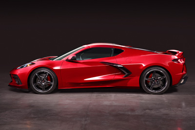 Chevrolet Corvette Stingray C8 first mid engine model for 2020 