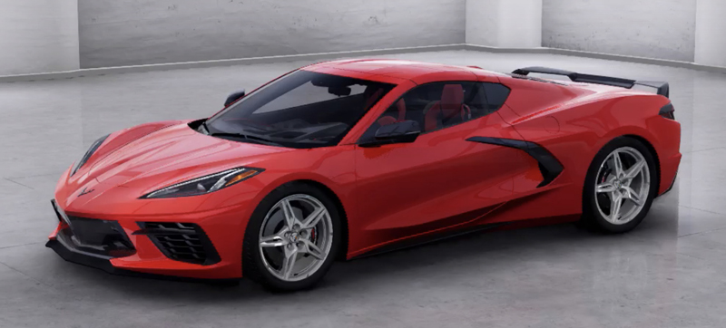 Chevrolet Corvette Stingray C8 first mid engine model for 2020 