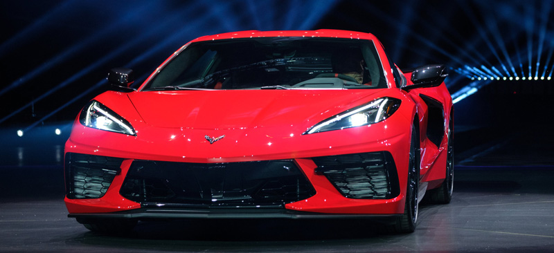 Chevrolet Corvette Stingray C8 first mid engine model for 2020 