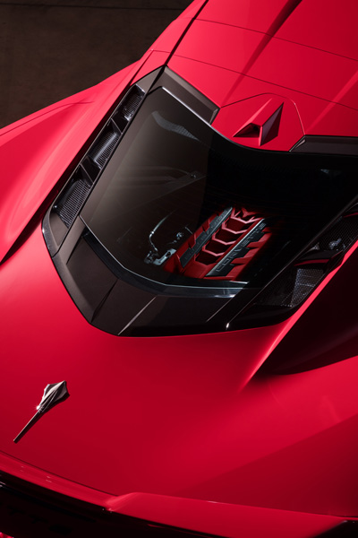 Chevrolet Corvette Stingray C8 first mid engine model for 2020 