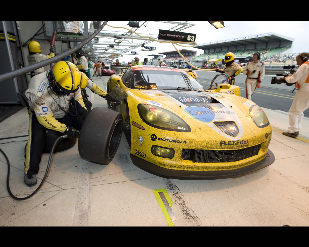 Corvette C6R Le Mans and ALMS 2009, image size:1280x1024
