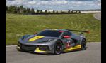 Corvette C8-R mid engined racing car 2020 