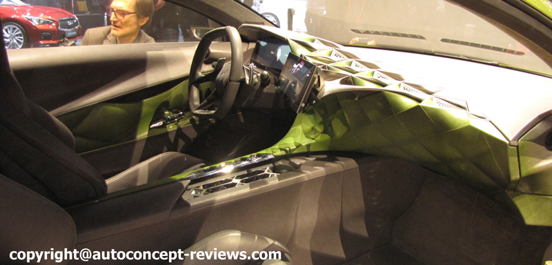 DS E-TENSE Concept 2016 - interior