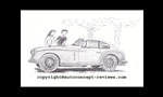 Ferrari 166 Inter Coupe 1949 - coachwork by Stabilimenti Farina - lateral drawing