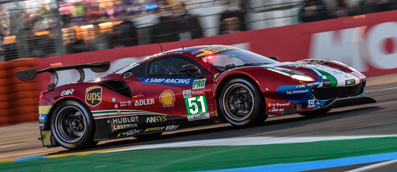 Ferrari 488 GTE Pro-2019-36th Ferrari victory at Le Mans 