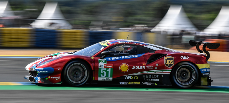 Ferrari 488 GTE Pro-2019-36th Ferrari victory at Le Mans 