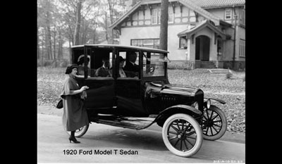 Indoor Car Car Cover For Ford Model T 1908-1927 - Black Satin