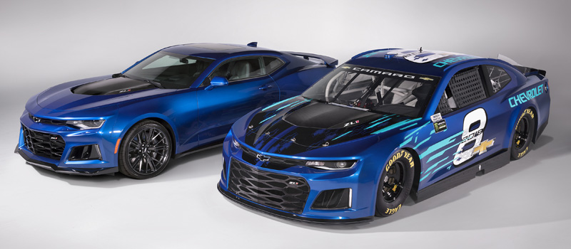 Chevrolet Camaro ZL1 NASCAR Cup and ZL1-1LE for 2018 