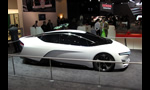 Honda FCV Hydrogen Fuel Cell Electric Vehicle Design Study for 2015