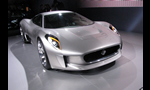 Jaguar C-X75 Concept 2010 - Plug-in electric car with Gas turbines propelled range extender.