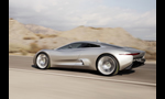 Jaguar C-X75 Concept 2010 - Plug-in electric car with Gas turbines propelled range extender.