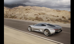 Jaguar C-X75 Concept 2010 - Plug-in electric car with Gas turbines propelled range extender.