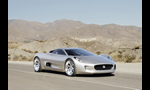 Jaguar C-X75 Concept 2010 - Plug-in electric car with Gas turbines propelled range extender.