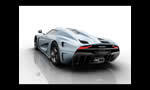 The Koenigsegg Plug-in hybrid 1500 hp Regera 2015