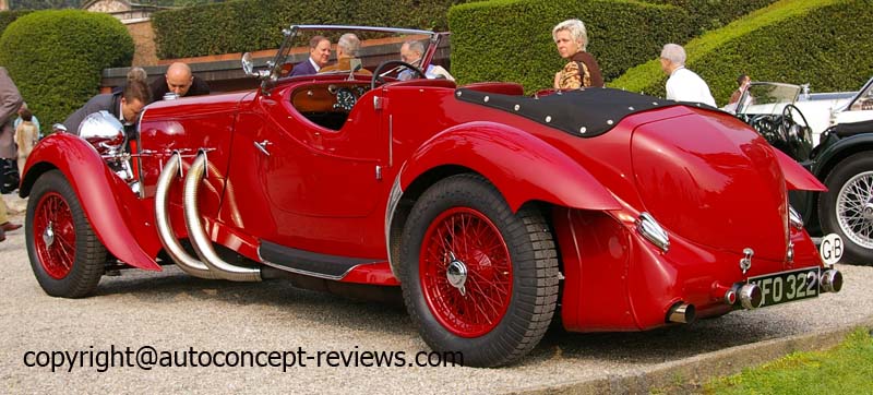Miniature Lagonda Rapide Hindmarsh 4 Vainqueur Le Mans 1935 - francis