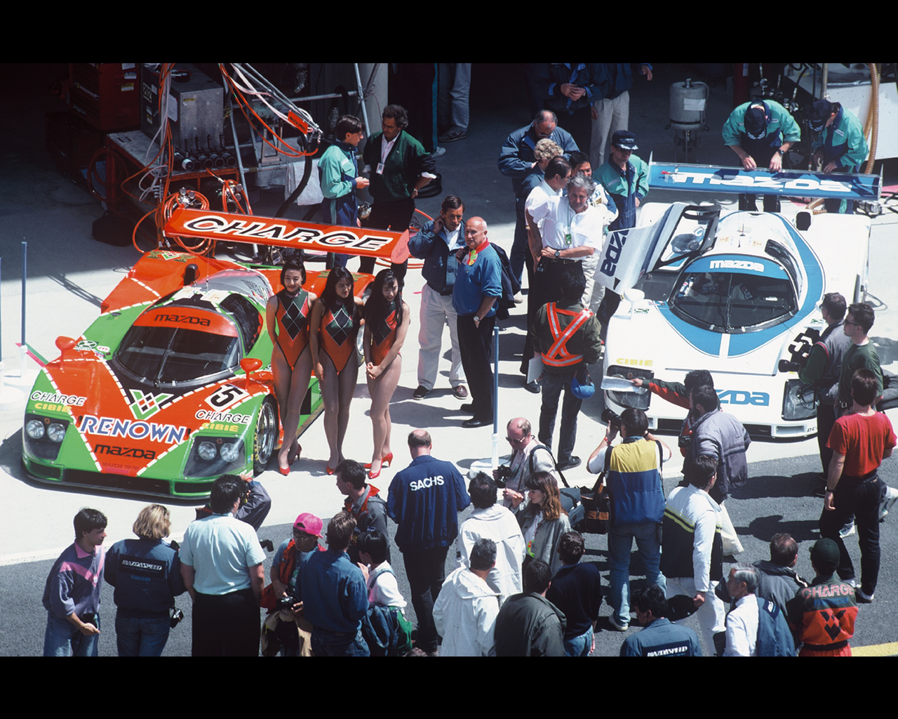 MAZDA 787B 1991 Le Mans winner with Rotary Piston Engine
