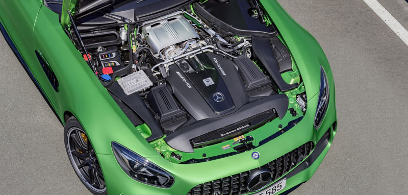 Mercedes AMG GT R 2016  engine