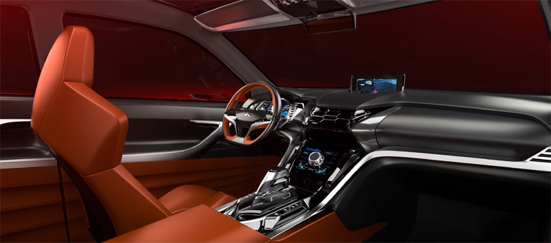 Mitsubishi Concept XR-PHEV II 2015 interior