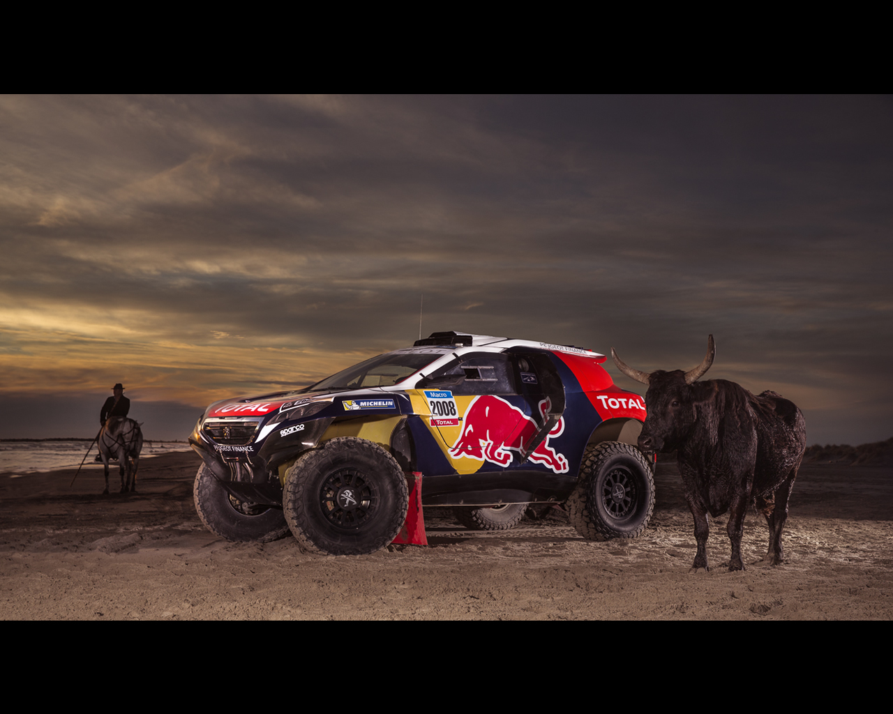 Peugeot 2008 DKR for 2015 Dakar Rally Raid