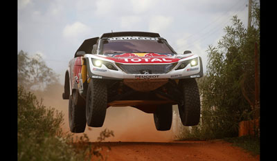 Spark s5610-peugeot 3008 dkr nº 309 2ème dakar 2017-s Elena 1/43 loeb-D 