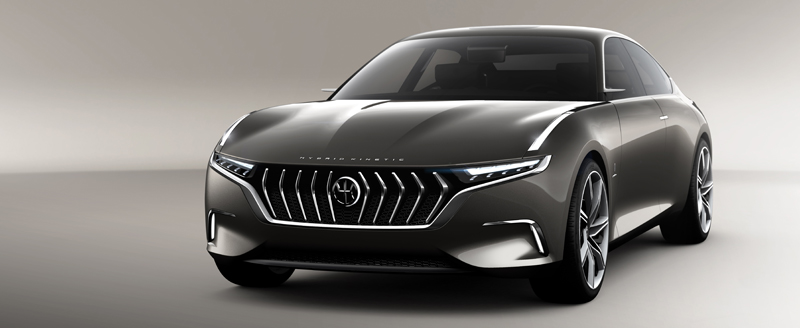 Hybrid Kinetic H600 Range Extender Electric Sedan 2017 by Pininfarina