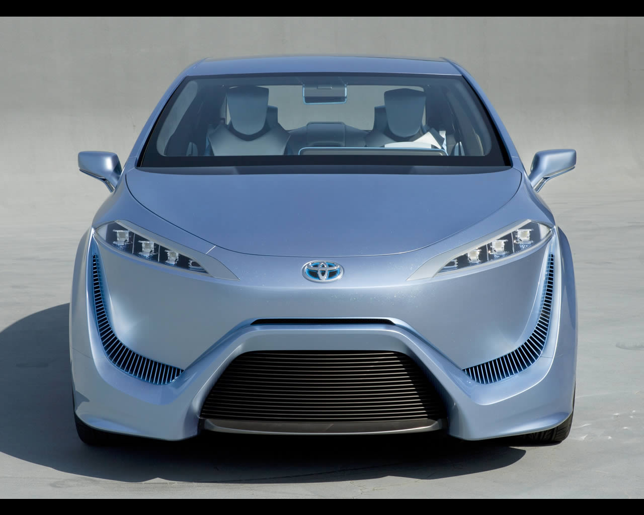 toyota hydrogen electric car #7