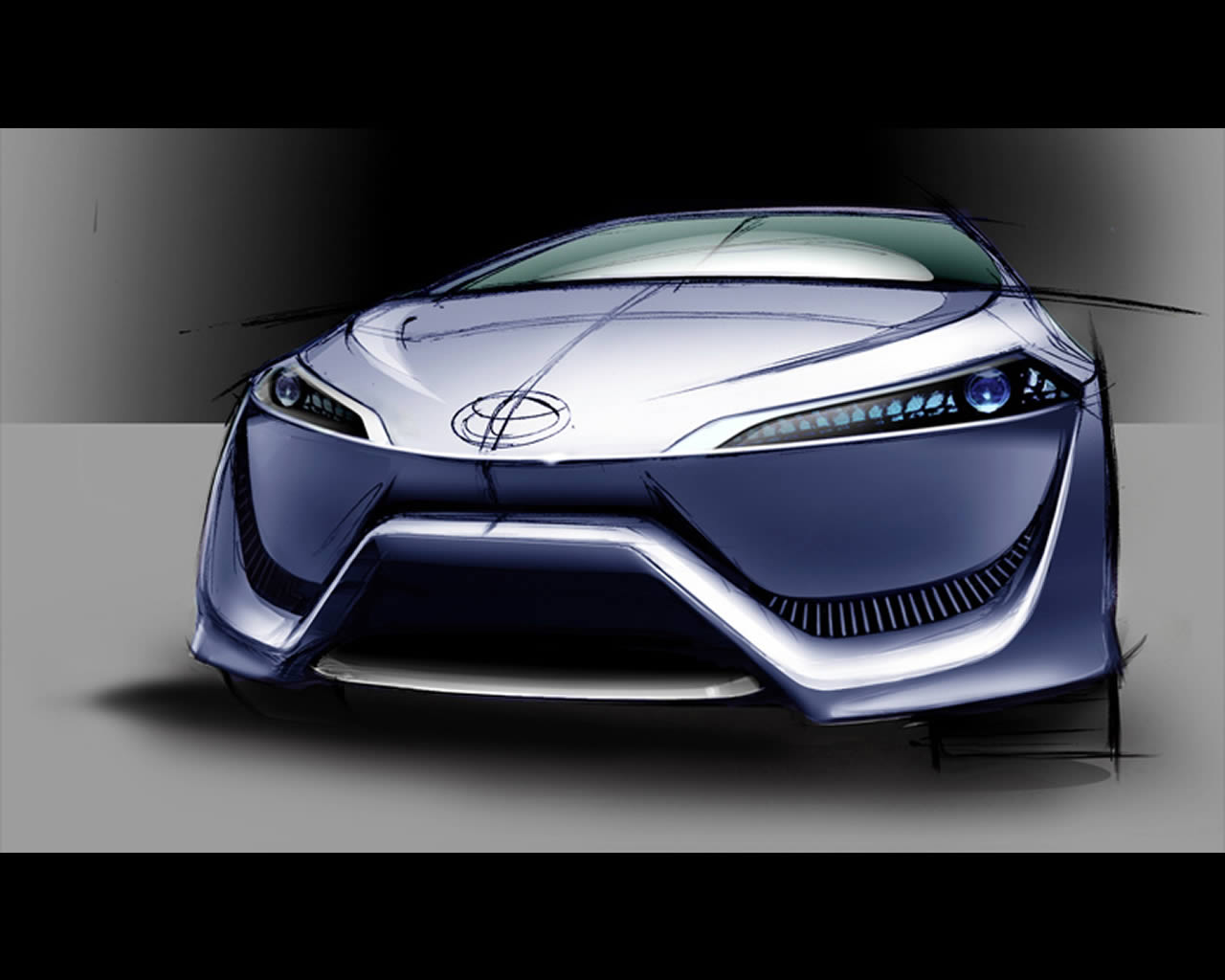 toyota fcv r hydrogen fuel cell concept #4