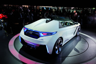 Honda EV-STER Sports Electric car concept 2011