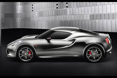 Alfa Romeo 4C near production Concept 2011 