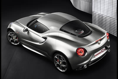 Alfa Romeo 4C near production Concept 2011 