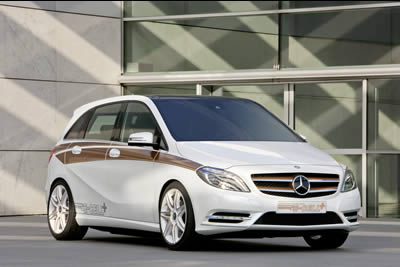 Mercedes B Class E-Cell Plus Range Extended Plug in Electric Vehicle 2011