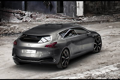 Peugeot HX1 Hybrid4 Concept 2011