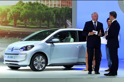Volkswagen e-up! concept – the up! for zero emissions driving.
