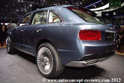 Bentley EXP 9F SUV Concept 2012 