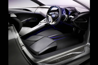 Infiniti EMERG-E Range Extended Electric Sports Car Concept 2012 