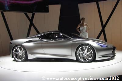 Infiniti EMERG-E Range Extended Electric Sports Car Concept 2012 