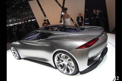 Infiniti EMERG-E Range Extended Electric Sports Car Concept 2012 