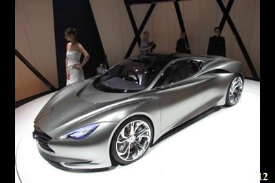 Infiniti EMERG-E Range Extended Electric Sports Car Concept 2012 