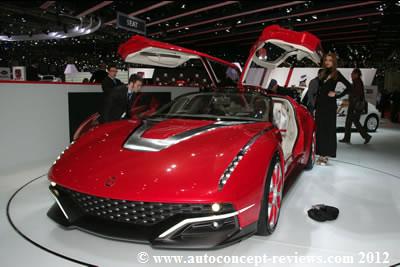 Ital Design Giugiaro Brivido Hybrid Concept 2012 